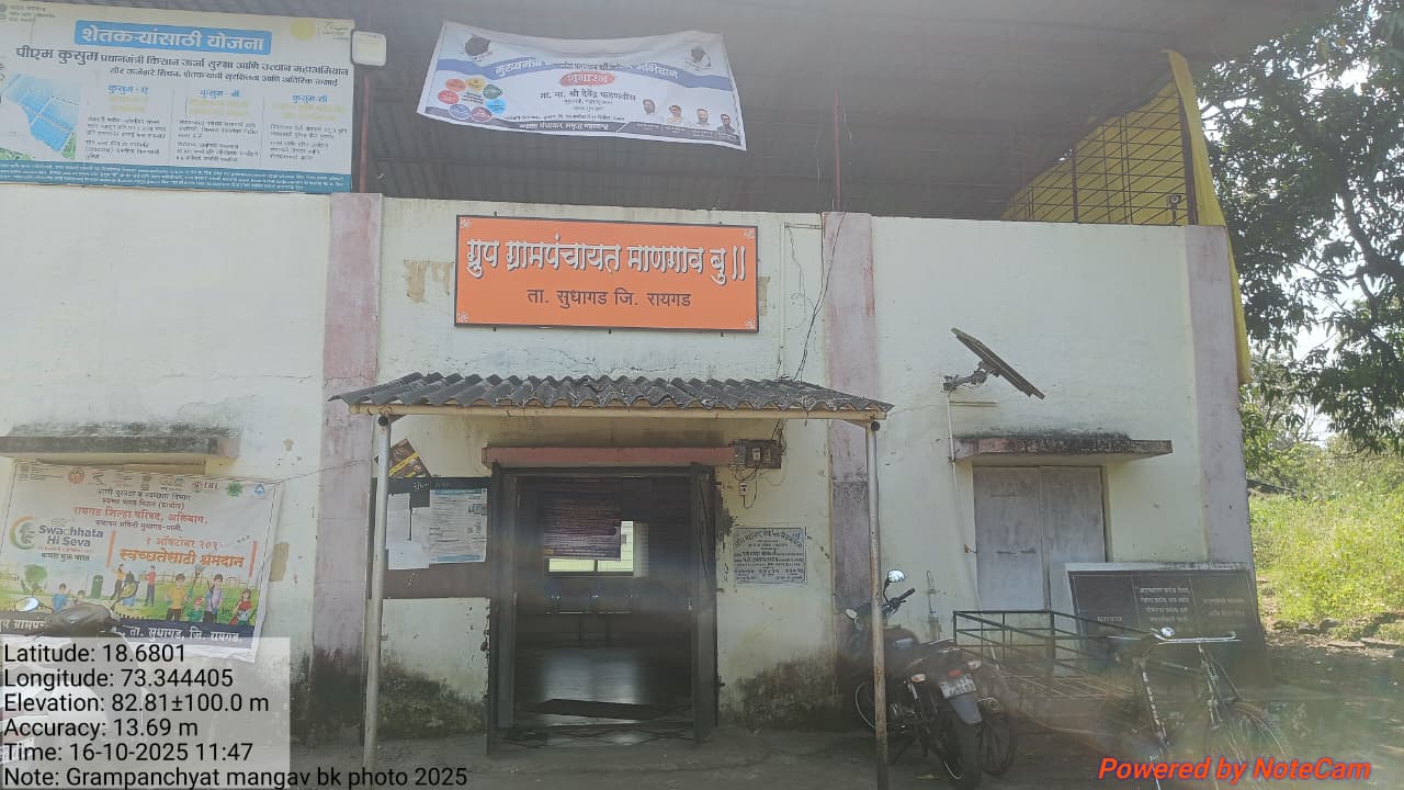 आधुनिक ग्रामपंचायत कार्यालय